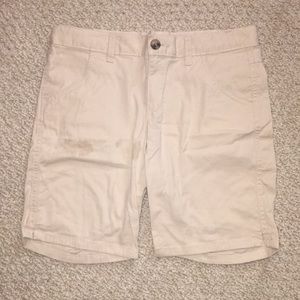 Girls khaki Long shorts